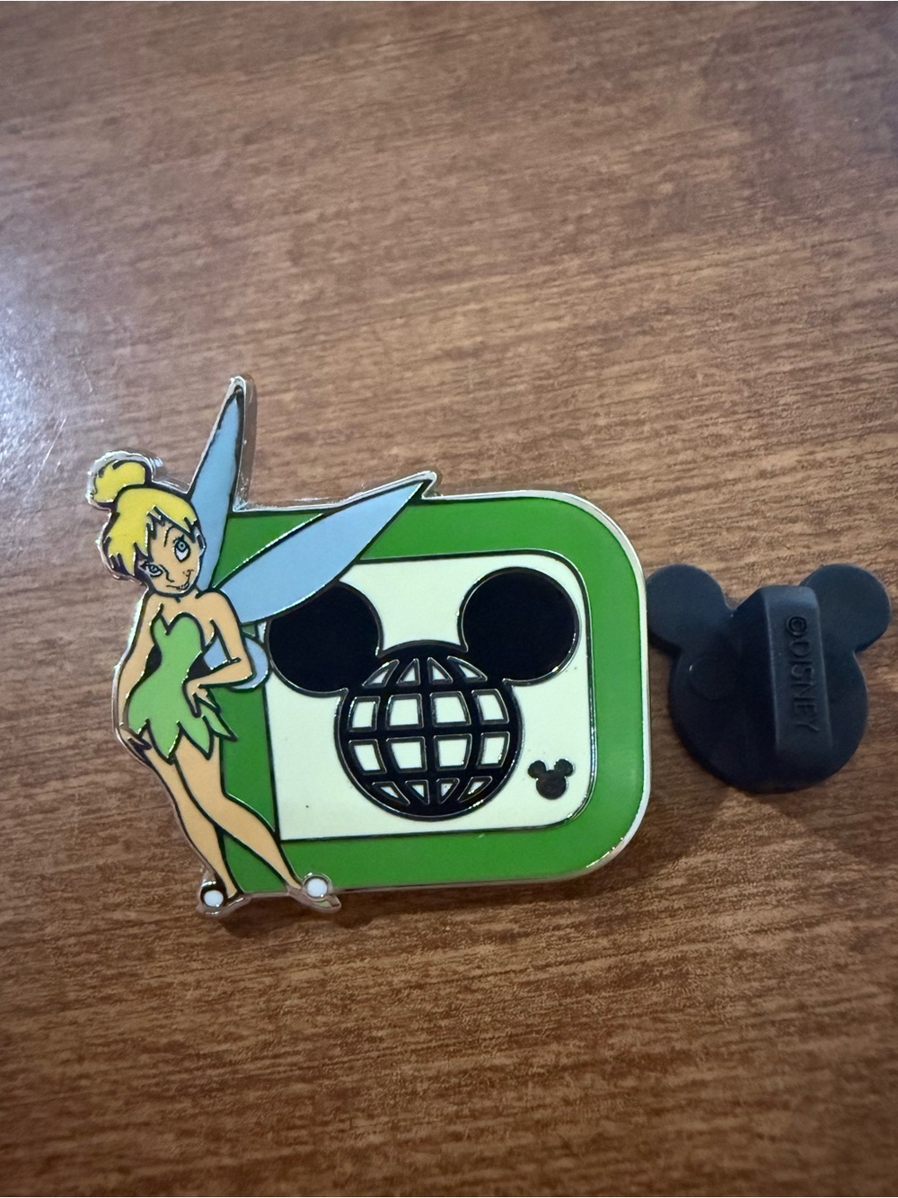 Hidden Mickey wdw Tinkerbell pin